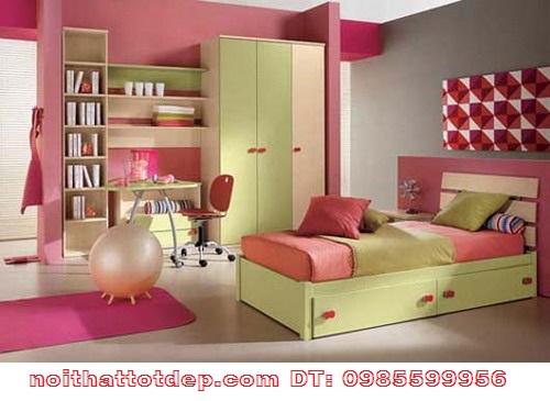 nội thất phòng ngủ trẻ em